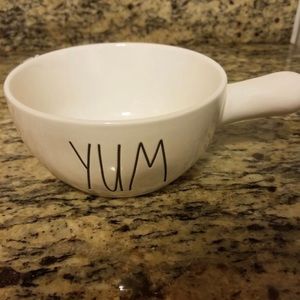 Rae Dunn yum soup crock